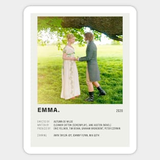 EMMA. (2020) poster 3 Sticker